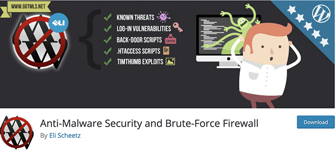 Plugin de sécurité anti-malware pour WordPress