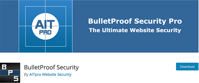 BulletProof Security plugin pour WordPress