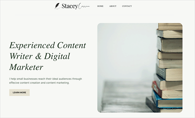 custom-WordPress-theme-example - SeedProd Custom WordPress theme design.
