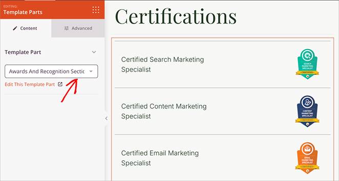 customized-theme-template-part - SeedProd Customized WordPress theme template part
