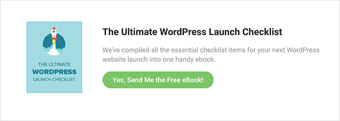 Call to action button color contrast example