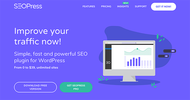 SEOPress plugin populaire de référencement pour WordPress