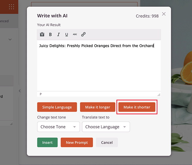 shorter-ai-text - SeedProd Make AI generated text shorter in SeedProd