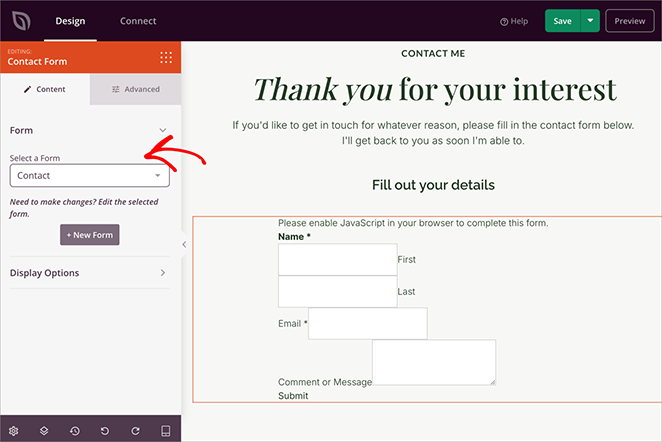 WordPress-contact-page-with-contact-form - SeedProd WordPress contact page with contact form